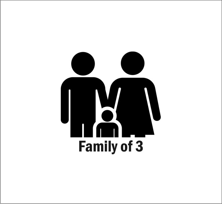 family of 3
